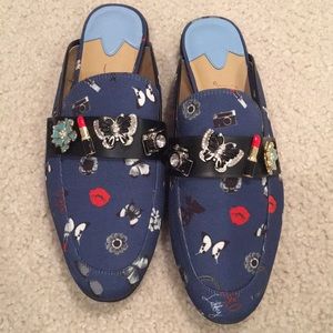 Super fun slip on mules!